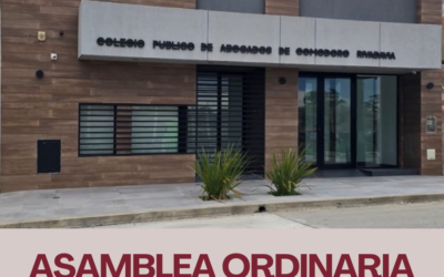 ASAMBLEA ORDINARIA: 30 DE OCTUBRE DE 2026